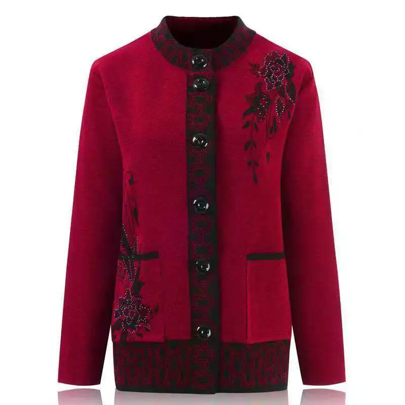 Осень 2020 Женский вязаный кардиган свитер с длинными рукавами модный