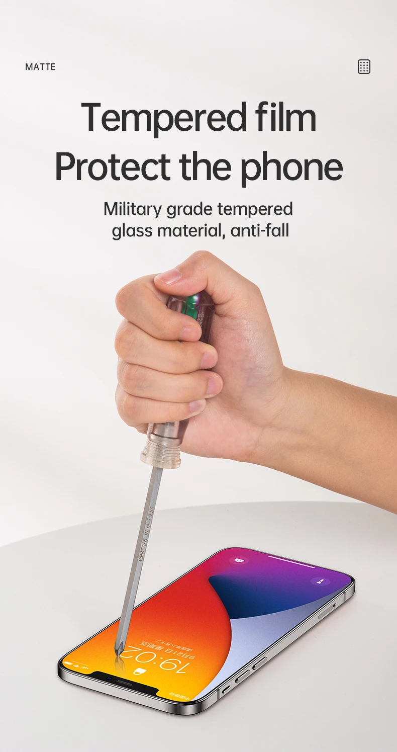 benks vpro hd matte dustproof mesh film for iphone 12 mini pro max tempered glass anti fingerprint game screen protector free global shipping