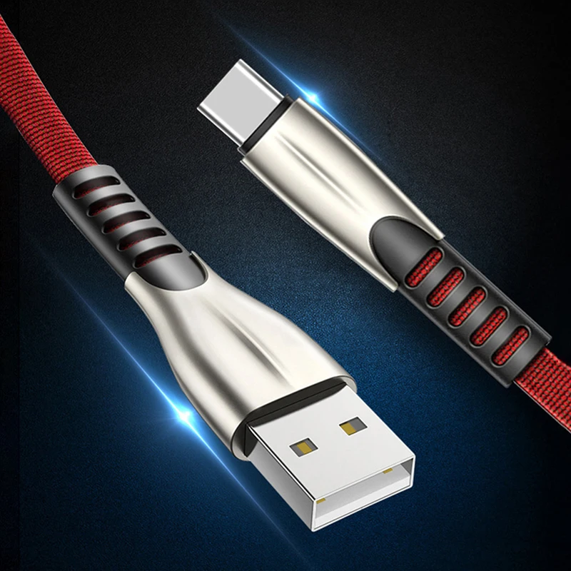 Кабель Micro USB Type C 3 А для быстрой зарядки телефонов Samsung Huawei Xiaomi Android|Кабели
