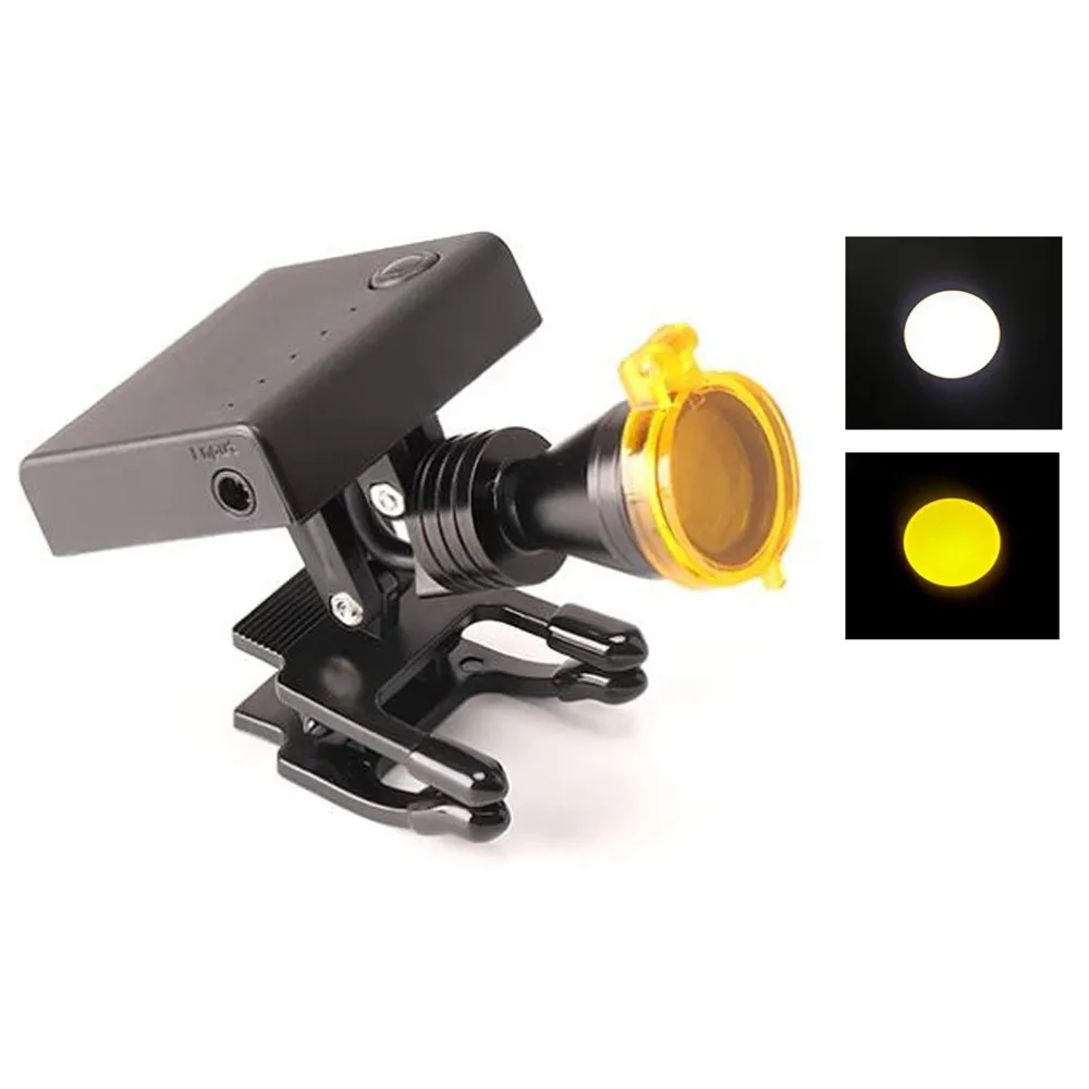 Беспроводной портативный налобный фонарь с оптическим фильтром 5 Вт |