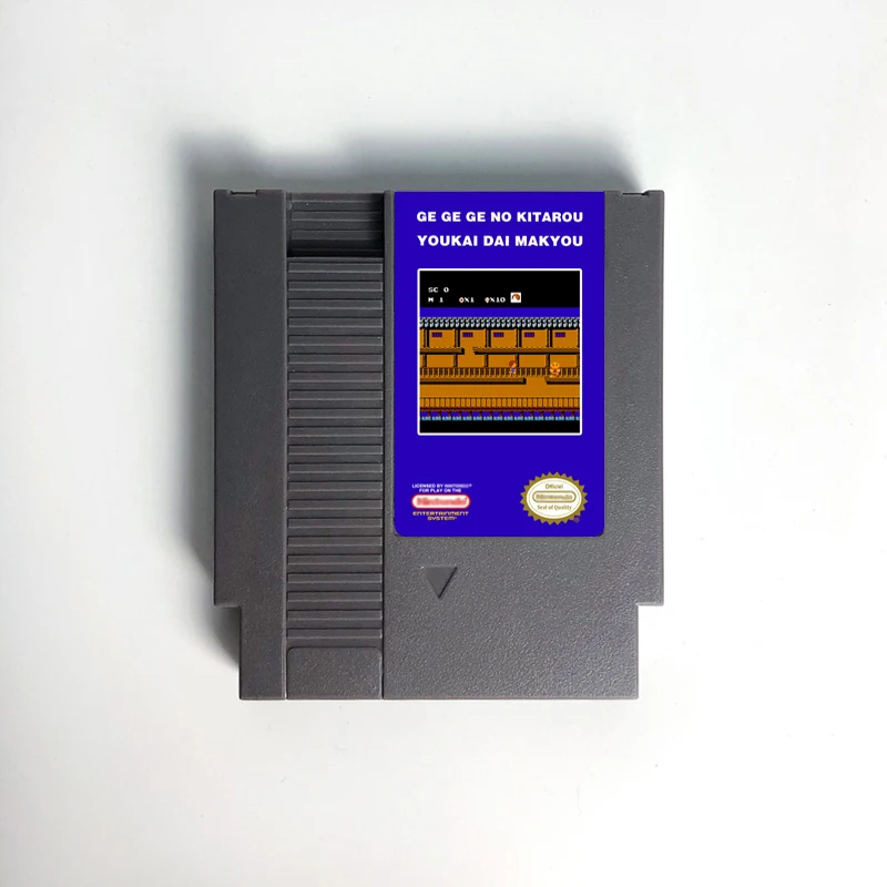 

Ge Ge Ge no Kitarou Youkai Dai Makyou - Game Cartridge For NES Console 72 Pins
