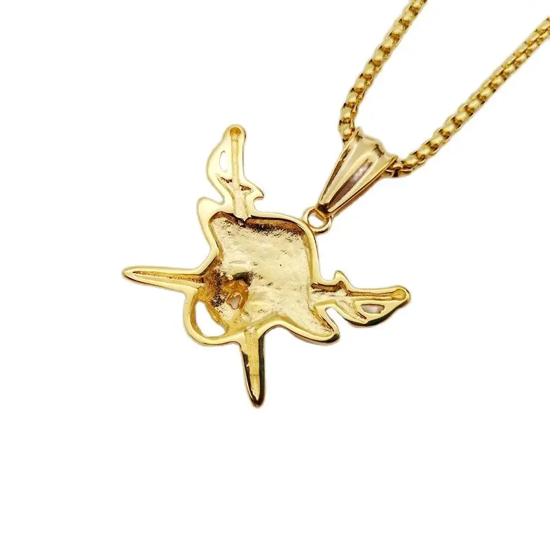 Крутое ожерелье с подвеской в виде двойных мечей Креста пиратского черепа