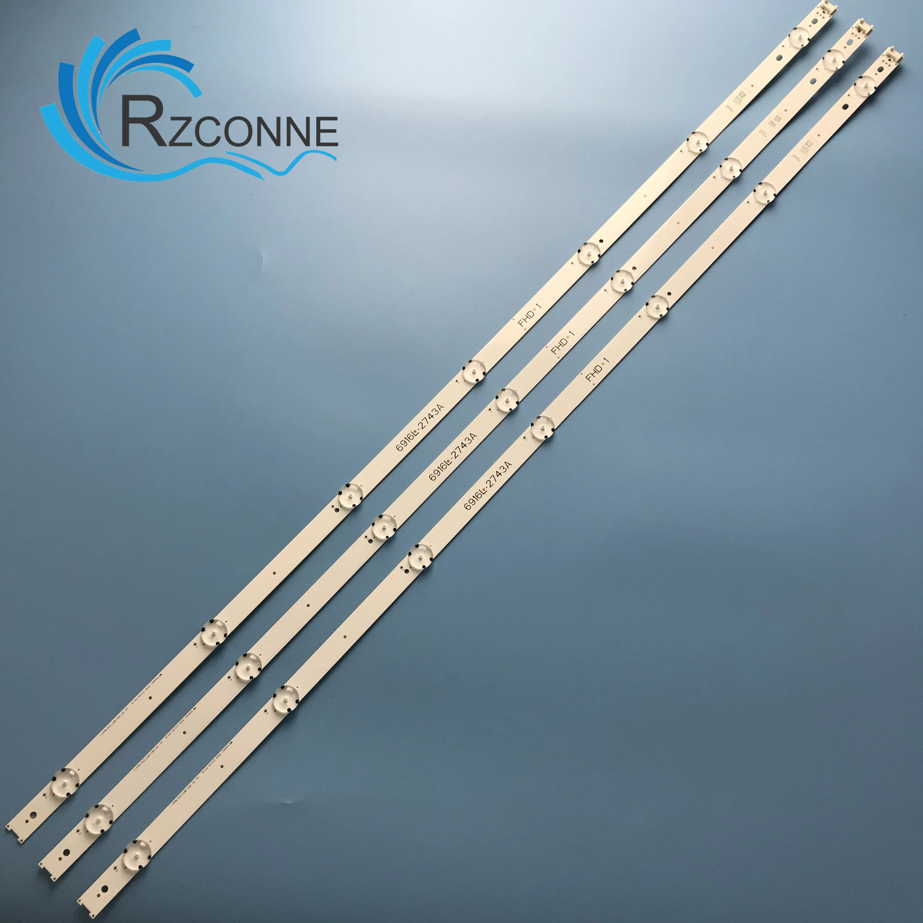 Светодиодный Подсветка полоса 7 лампы для LG 43 &quotV16.5 ART3 2743 Rev0.1 1 6916L 2743A 2743B FHD 43LH5100