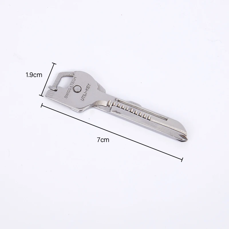 

Key shape ring Screwdriver keychain survive Multi utility tactical Multipurpose
