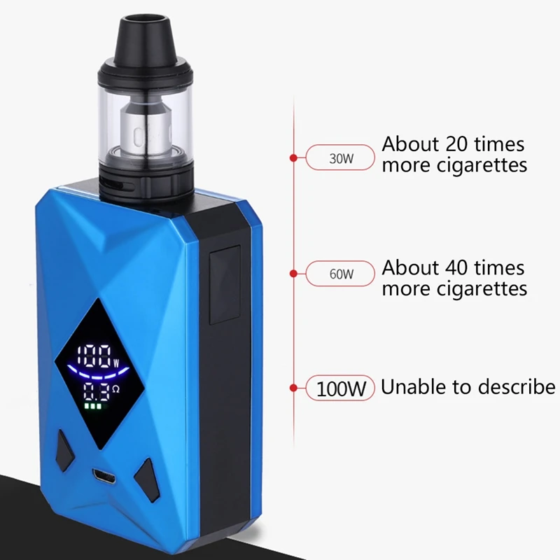 SUB TWO M6 100W vape kit электронная сигарета коробка мод Встроенный 2600mah и 4 мл бак жидкий