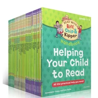 1 set 33 books 1 3 level oxford reading tree biffchipkipper hand book helping child to read phonics english story picture book