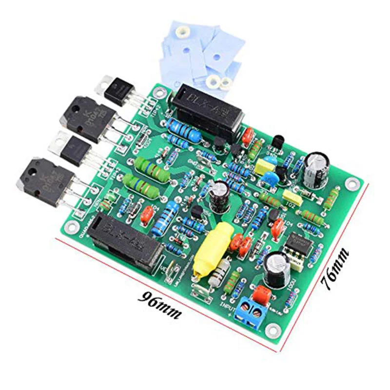 2 шт. o усилитель платы Amplificador 100 Вт x стерео двухканальный Quad405 мощности собранная