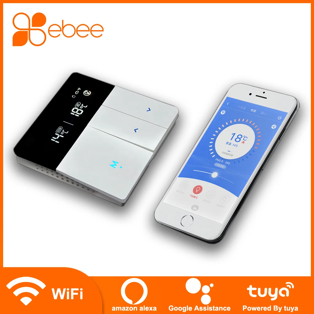 EBEE Alexa WiFi термостат регулятор температуры для пола Heaing клапан | Обустройство дома