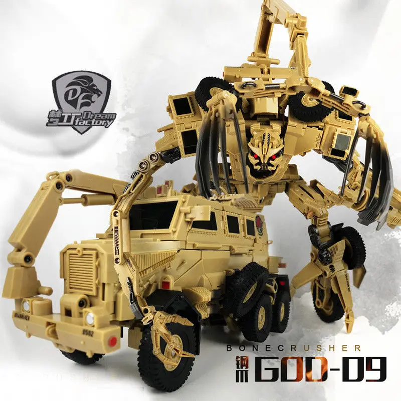 TF Робот Игрушки трансформер Бог-09 GOD09 Bonecrusher фильмы лидер класс экшн-фигурки