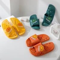 summer shoes for women cute home slippers shower slides bath sandals woman mens bathroom slippers thick soled couple slippers