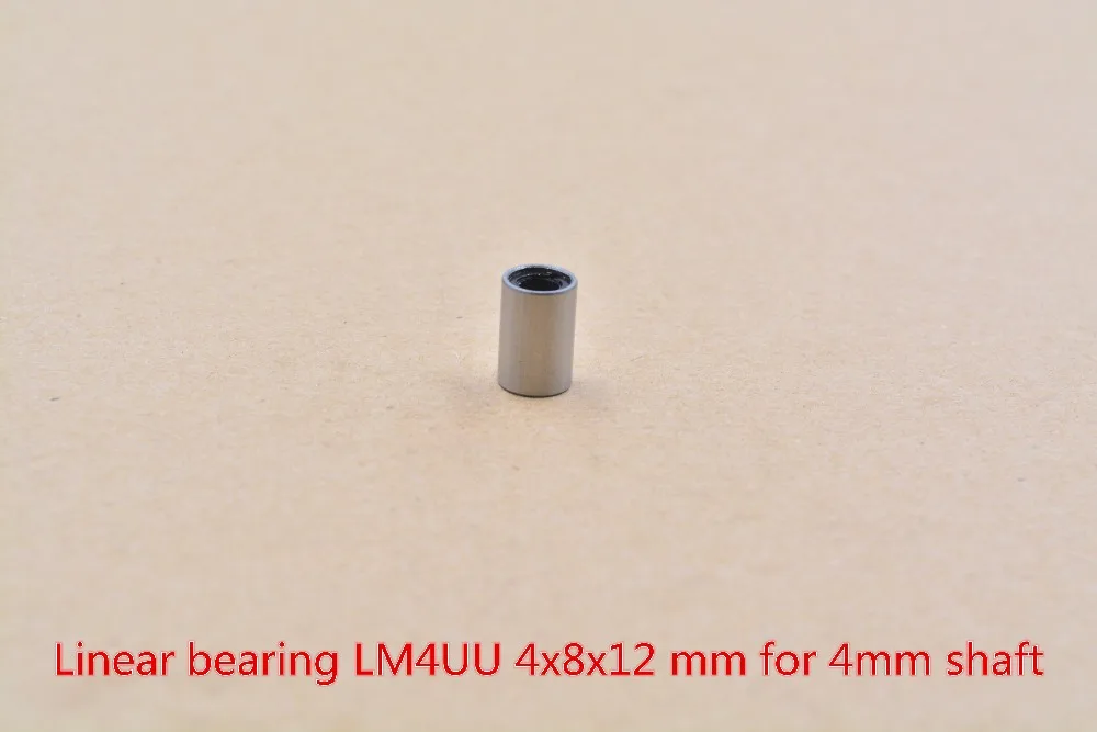 

LM4UU 4 мм x 8 мм x 1 2 мм линейная втулка Шарикового подшипника для фотоэлементов 1 шт.