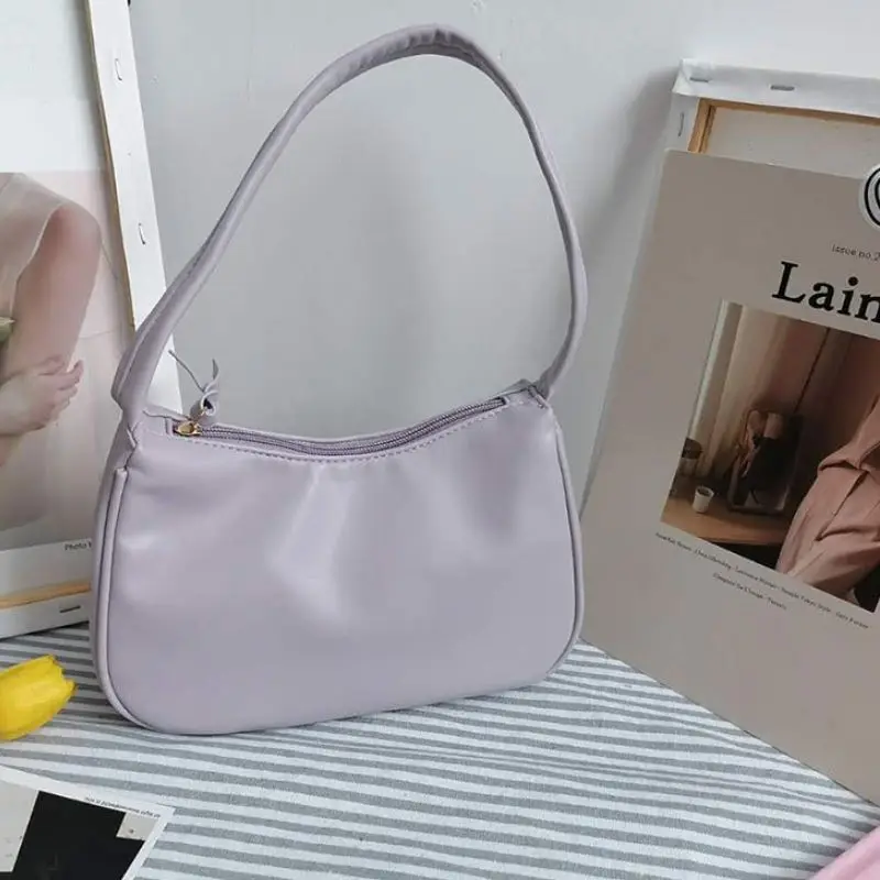 

Coolcept Women'S Fashion Armpit Hand Bag Zipper Patten Summer Women Bags Pu Leather Luxury Fashion Popular Women Daily Bags