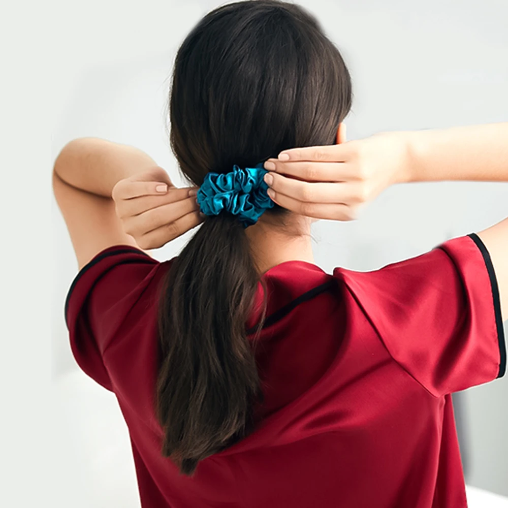 Набор шелковых резинок LILYSILK 100% из чистого шелка 5 упаковок оптом маленькая