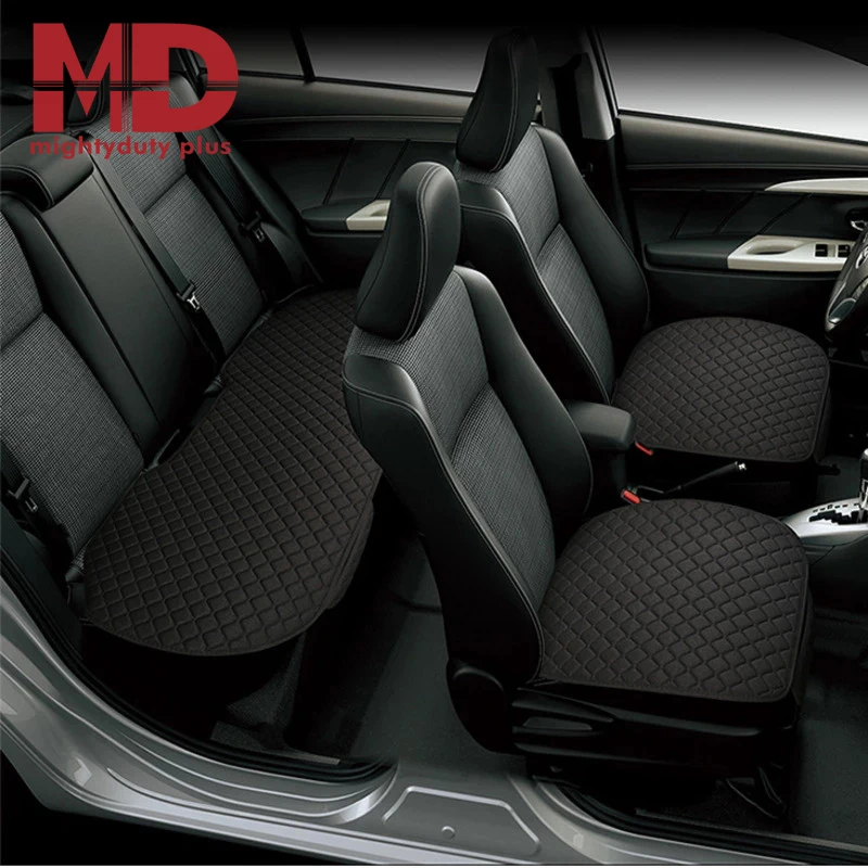 Чехол протектор на автомобильное сиденье льняная Подушка большого размера для