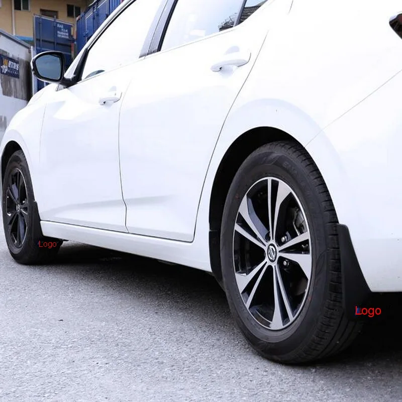 Tonlinker внешние колеса специальные Брызговики крышка наклейка для NISSAN SYLPHY-20 стайлинга автомобилей 4 шт. ABS пластиковые крышки наклейки