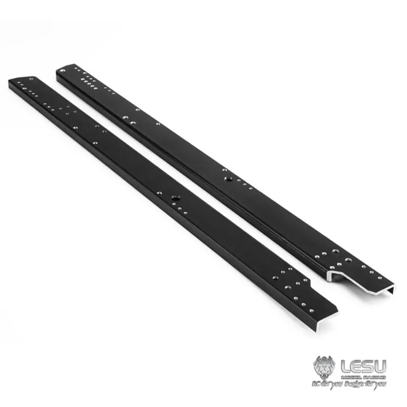 

LESU CNC Metal Deputy Chassis Rail For 1/14 RC Hino 6*6 Hydraulic Cylinder Dumper TH02377