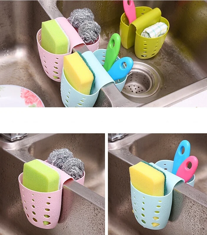 Кухонные инструменты держатель для кухонной раковины двойной силиконовый губки