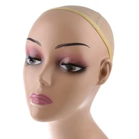 female mannequin manikin head model wig glasses hat display stand with shoulder bust net cap