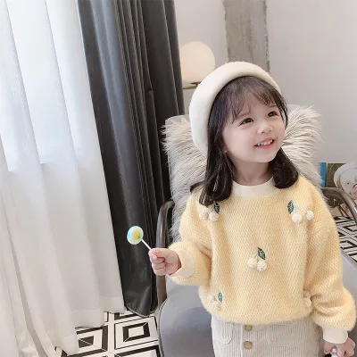 Милые свитера для маленьких девочек коллекция 2019 года сезон осень зима Новые