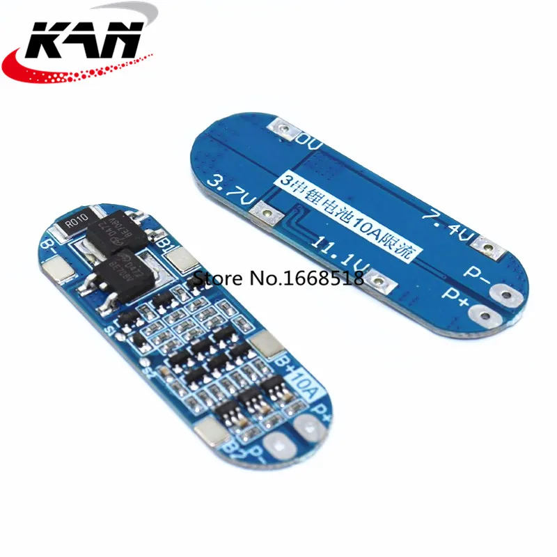 Модуль защитной платы зарядного устройства для литиевых батарей 3S 10 А 11 1 В 12 6 в