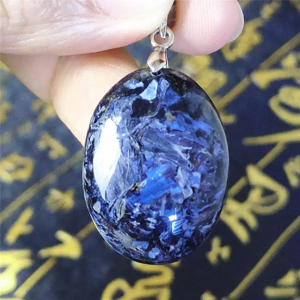 28x21x10 мм натуральный синий кулон в форме петерсита для женщин и мужчин Chatoyant