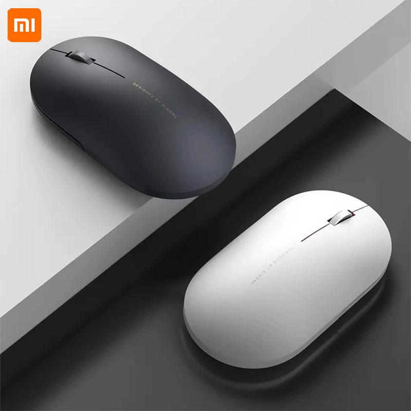 Беспроводная игровая мышь Xiaomi 2 портативные игровые мыши 1000 точек/дюйм 4 ГГц Wi Fi