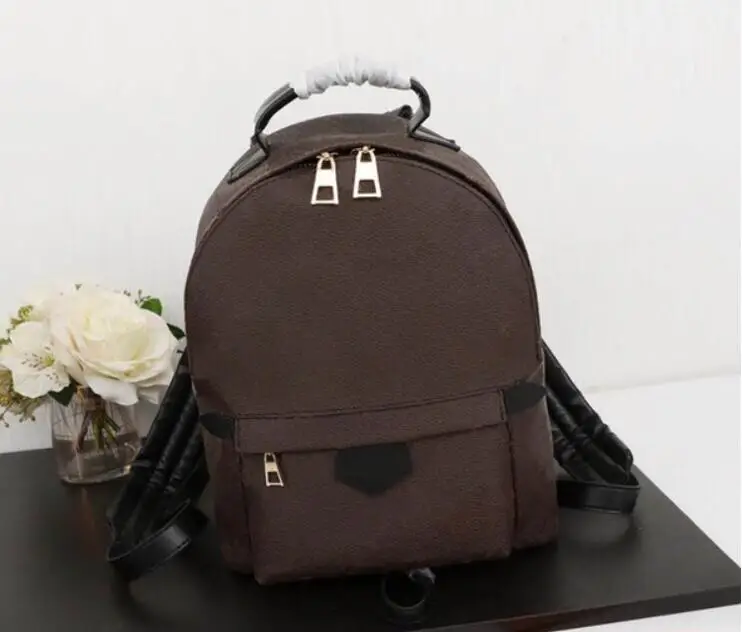 

High Quality Designer Pu Leather Mini Women Bag Children School Bags Backpack Famous Fashion Springs Palm Lady Bag Travel Bag