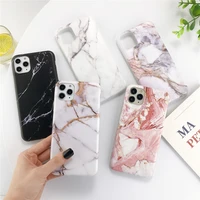 moskado marble stone texture phone case for iphone 12 13 pro 11 pro max x xr xs 7 8 plus colorful soft imd silicone back cover