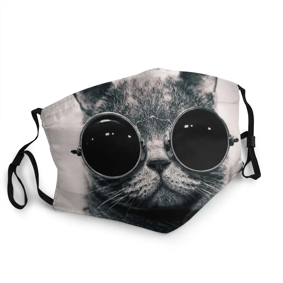 

New 3d Printer Sunglasses Cat Filter Mouth Foam Mask Art Boys/girls Filter Mouth Foam Mask Cat Training Kit Boys/girls Mask
