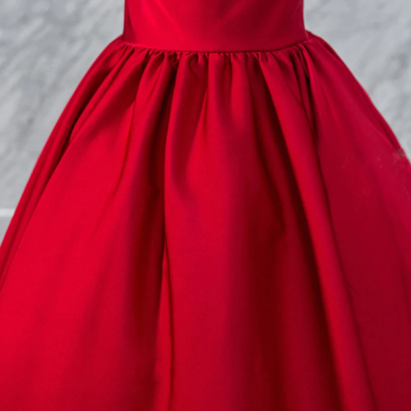 

Deep V Satin Evening Dress Long Lace Up Back Design Long Dress For Formal Party Vestido De Noite