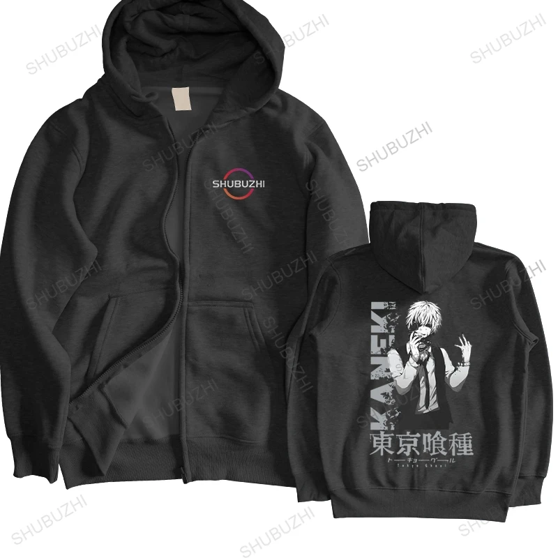 

Handsome Kaneki Ken hoodies Men Cotton hoody Print Tokyo Ghoul Harajuku Anime Manga pullover Fashion hooded jacket outwear