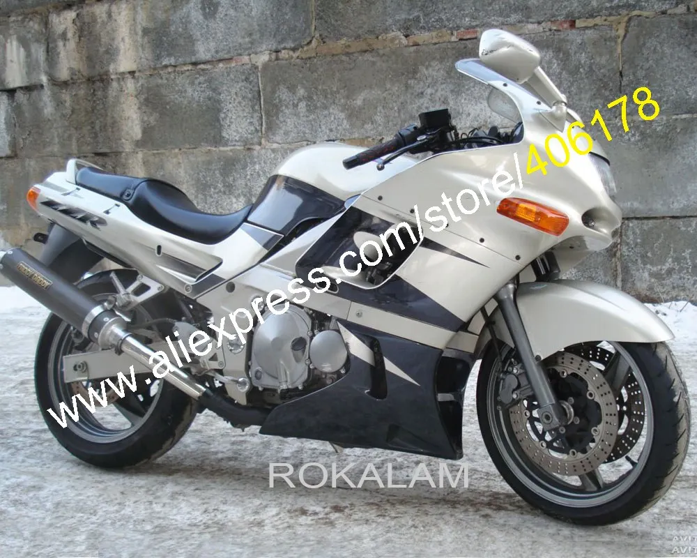 Дешевый обтекатель для Kawasaki Ninja ZZR400 1993-2003 ZZR 400 ZZR-400 93-03 Комплект кузова мотоцикла