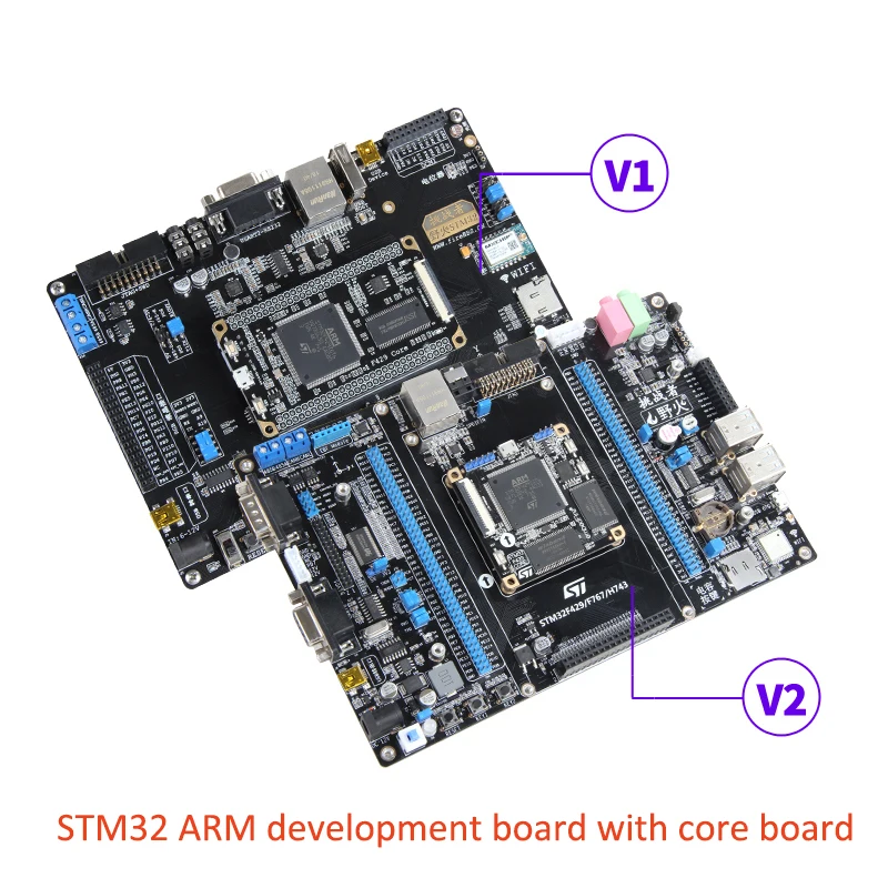 Макетная плата STM32 ARM макетная M4 F429/F767/H743II встроенный Wi Fi модуль 51 один чип с