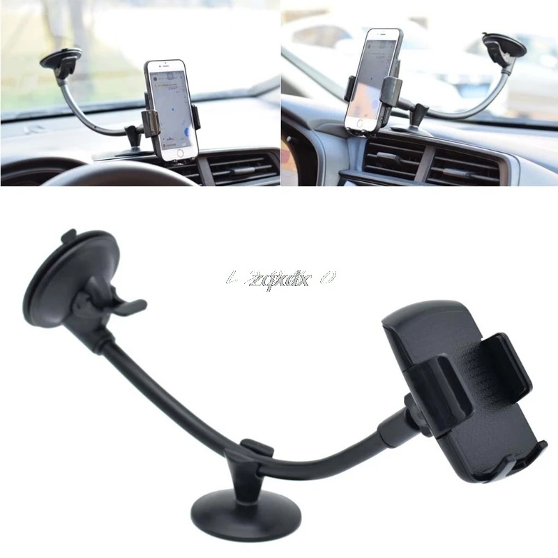 

Universal Long Arm Windshield mobile Cellphone Car Mount Bracket Holder for your mobile phone Stand for iPhone GPS MP4