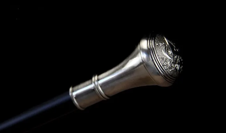 Sword Stainless Steel Cane Outdoor Climbing Sword film Collection Shooting Props Not Edged 90cm