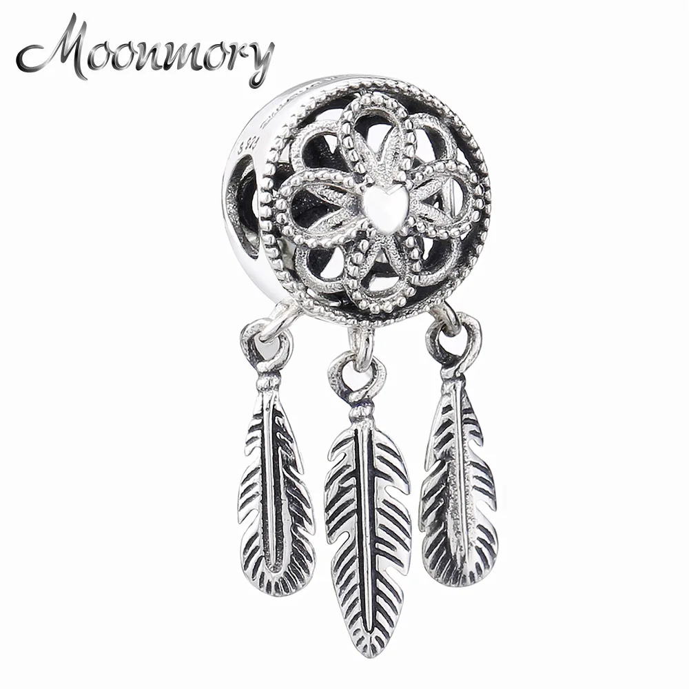 Moonmory новинка подвеска Ловец снов из стерлингового серебра 925 пробы в духовном