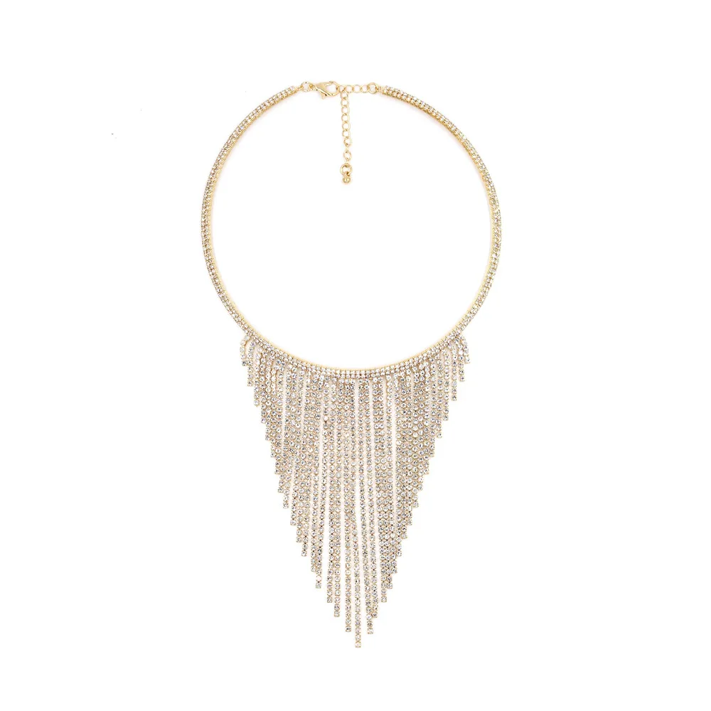 ZA элегантное эффектное ювелирное ожерелье s женское преувеличенное многослойное