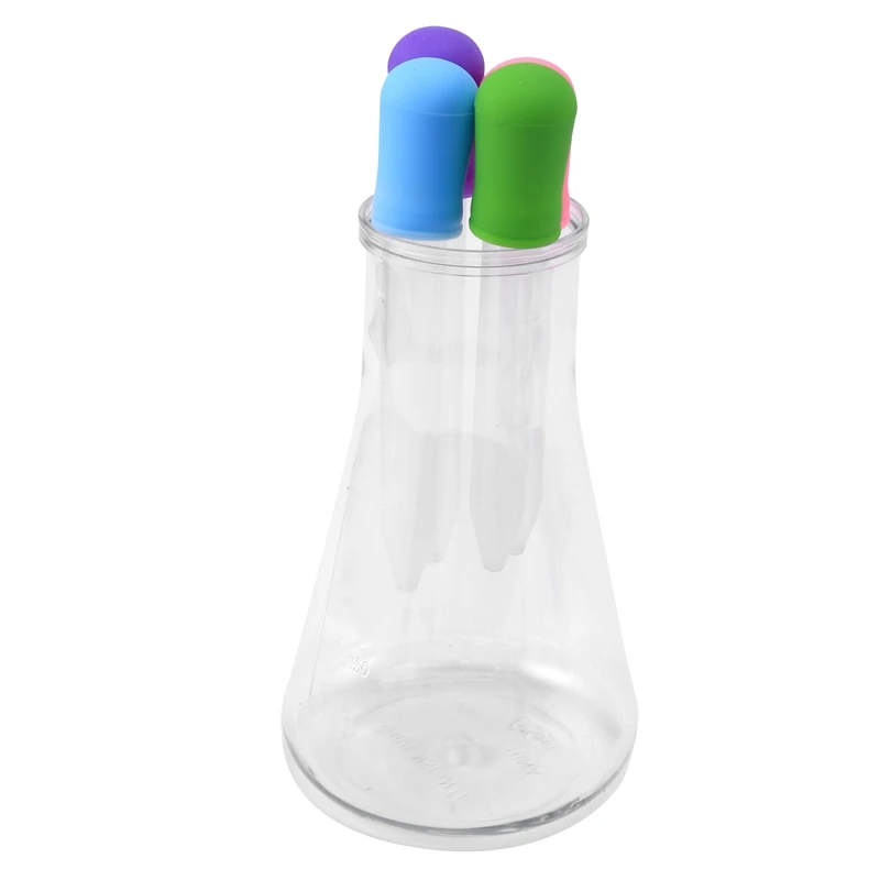 Kit de Ciencia para Ni&ntilde;os, Kit de experimento de ciencia para ni&ntilde;os con bata de laboratorio, conjunto de Qu&iacute;mica DIY, disfraz de cient&iacute;fico, vestido-4