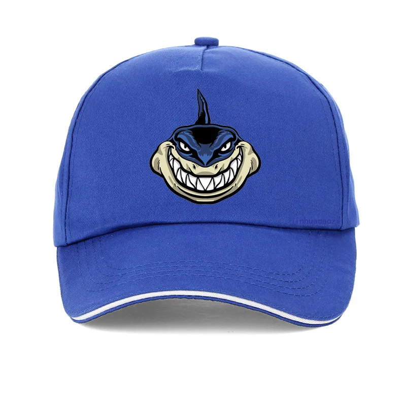 Бейсболка Мужская/Женская регулируемая с рисунком акулы | Аксессуары для одежды