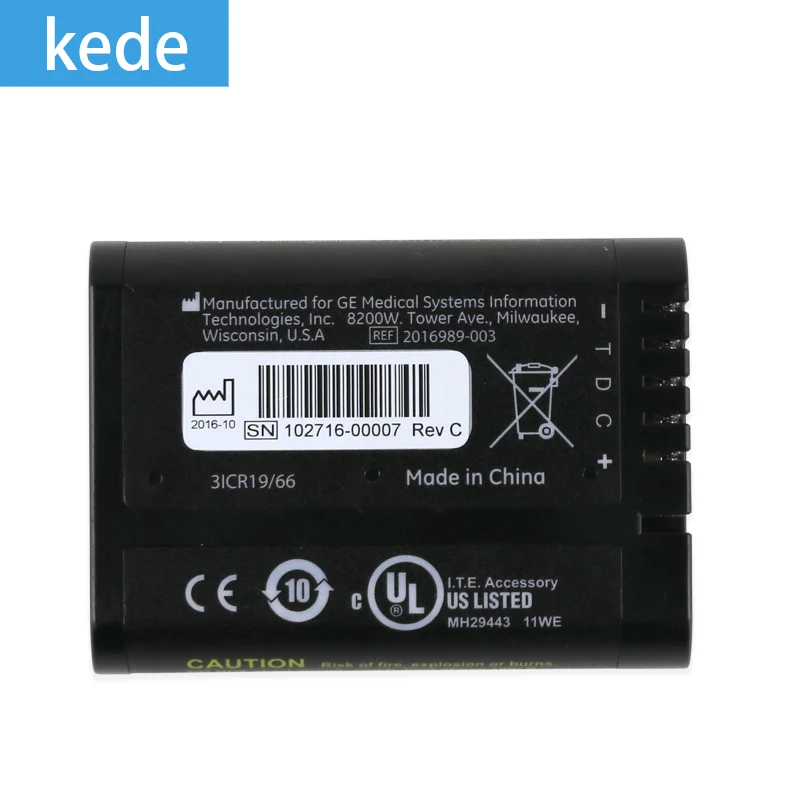 Kede оригинальный аккумулятор изготовленный для GE медицинских систем lnformation