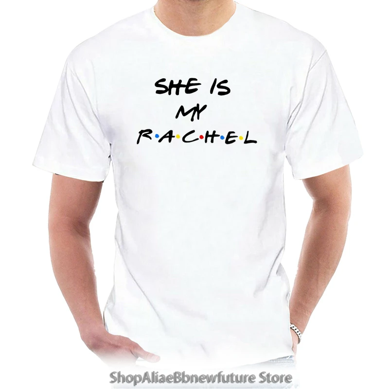 

T Shirt T-shirt di coppia She is my Rachel Monica Friends inspired personalizzabili 7920W