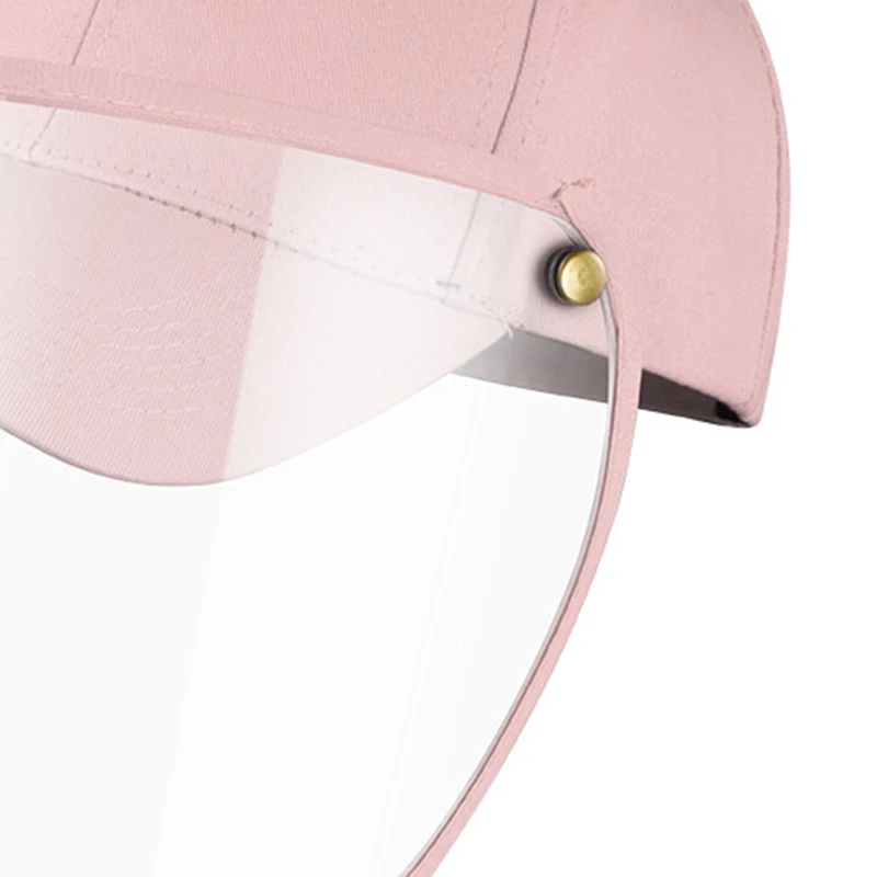 

Face Shield Protective Baseball Cap for Anti-Fog Saliva Sneeze Adjustable Shield Protection