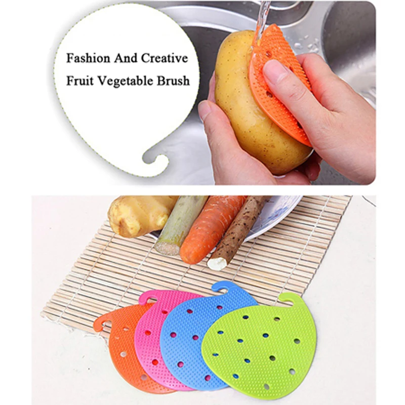 1 шт. щетка для чистки овощей Кухонные аксессуары приготовления фруктов