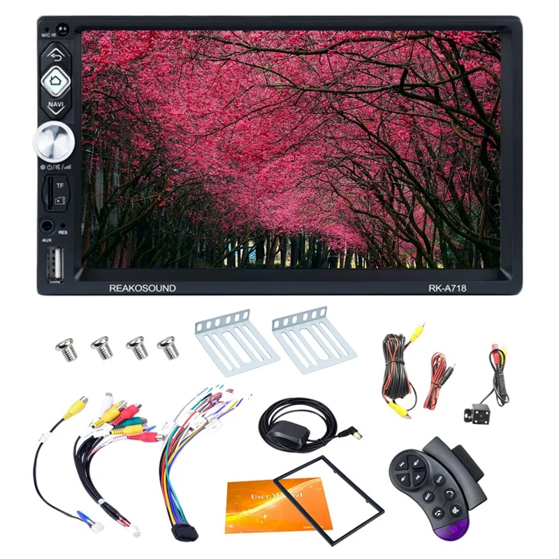 New Android 8.1 Car Radio Gps Navigation 2 Din 7 Inch Mp5 Multimedia Player Wifi Bluetooth | Автомобили и мотоциклы
