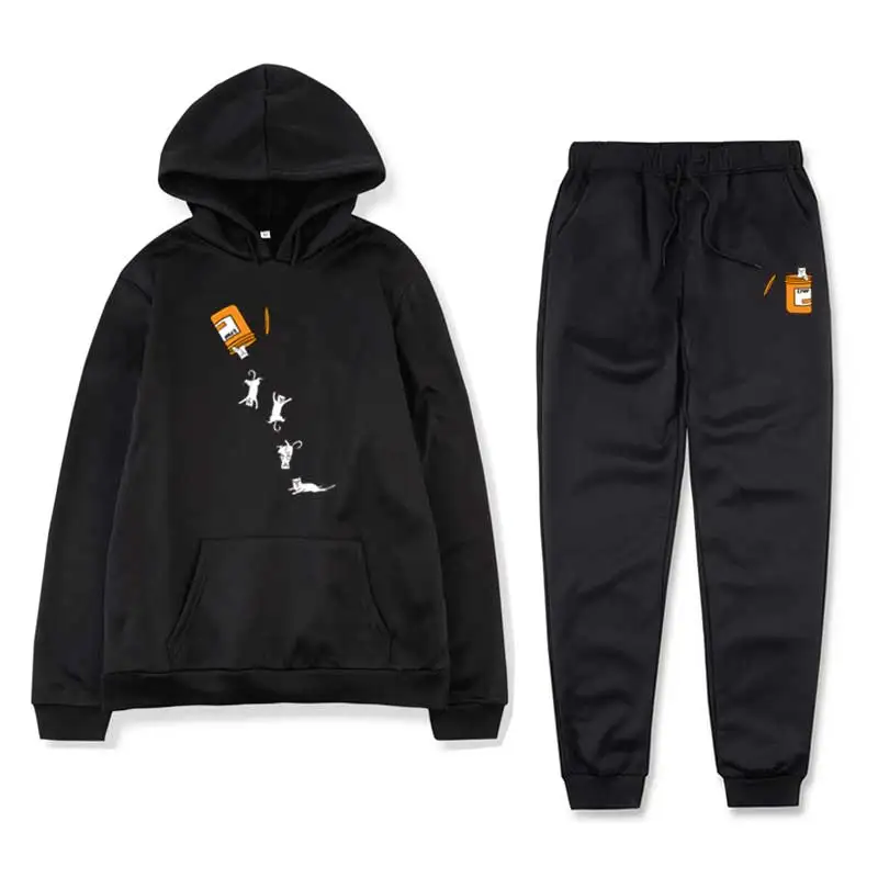 Мужские комплекты RIP NDIP толстовки костюмы Спортивная одежда и штаны толстовка