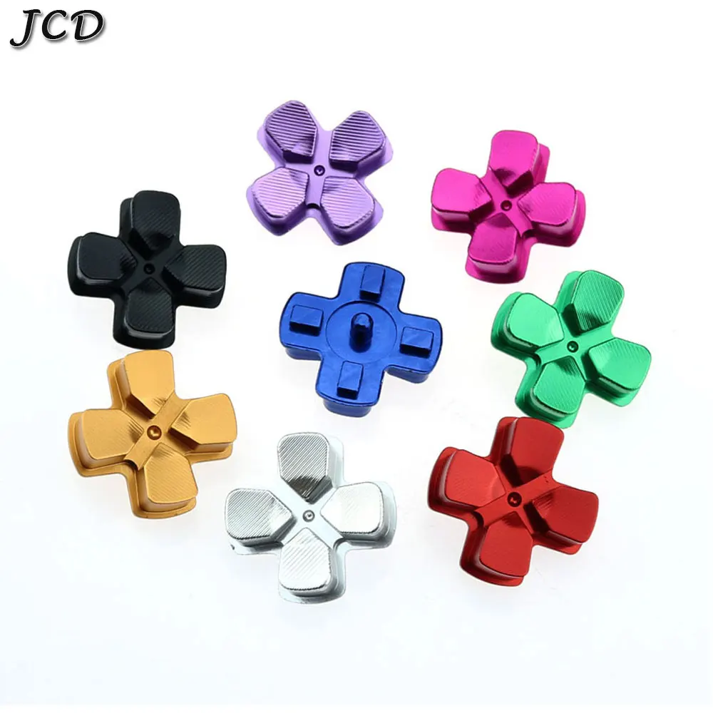 JCD Metal D-pad Action Button Cross Dpad direction Key Repair Replacement for PS4 Gamepad Controller