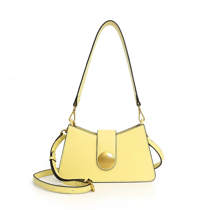 

Fashion Small Hobos Bag Wide Strap Shoulder Bag Women PU Leather Crossbody Bags For Women Luxury Handbags Female Bags Designer