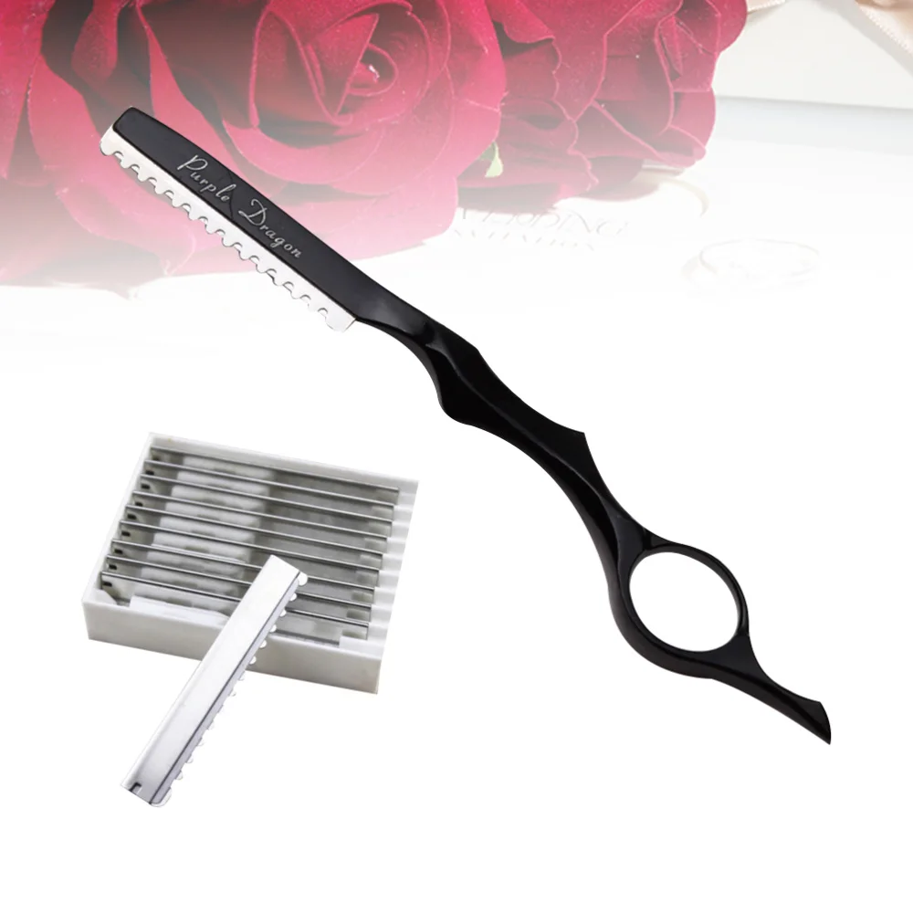 

1 Set of 11pcs Hair Styling Thinning Razor Tools Hair Cutting Devices with Replacement Blades