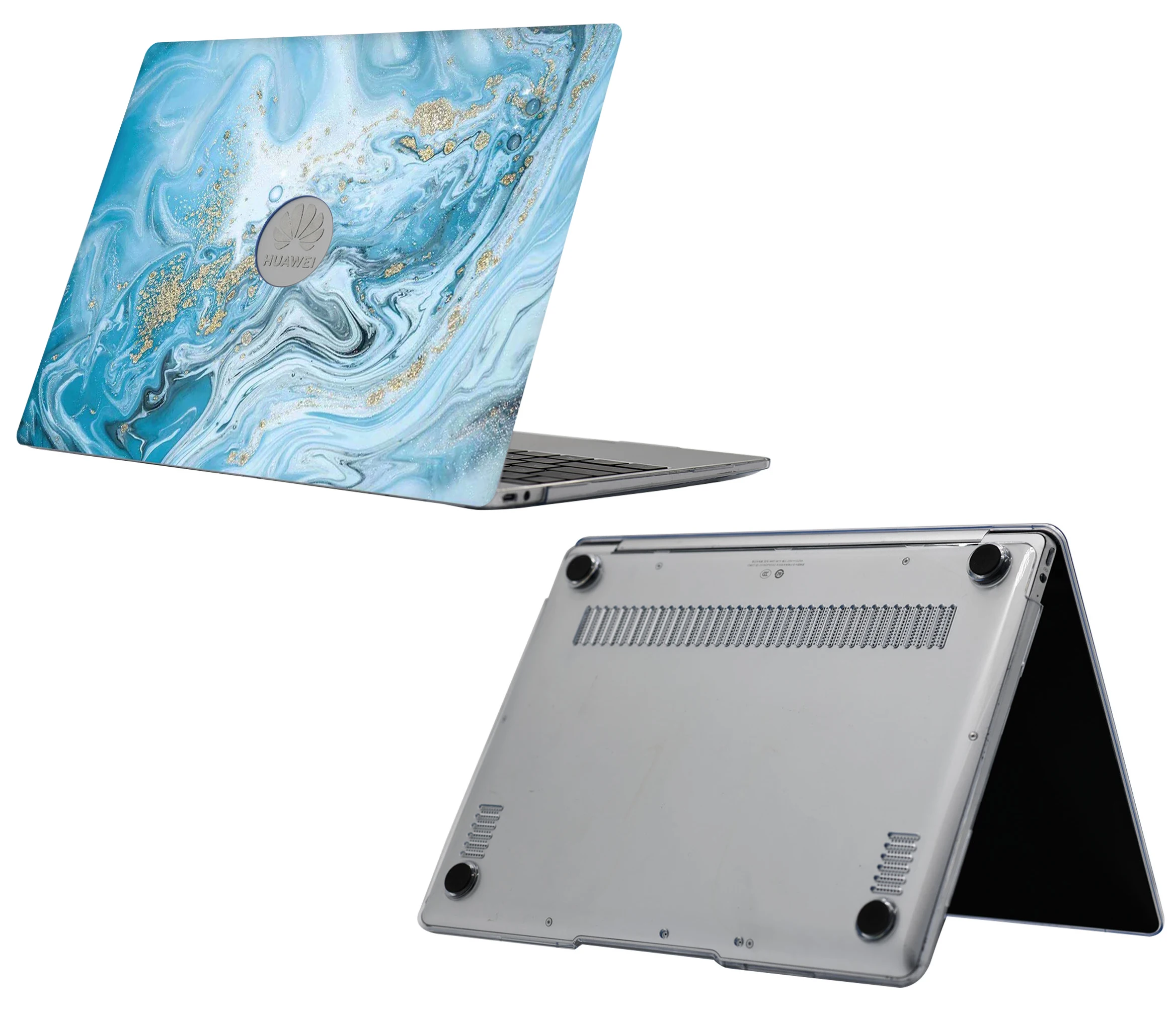 чехол для ноутбука с мраморн