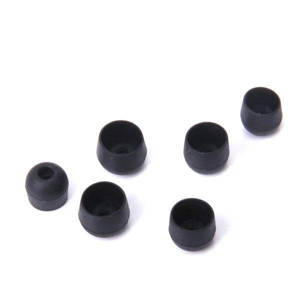 6 шт. противоскользящие ушные вкладыши сменные наконечники S M L w/2 наушники для